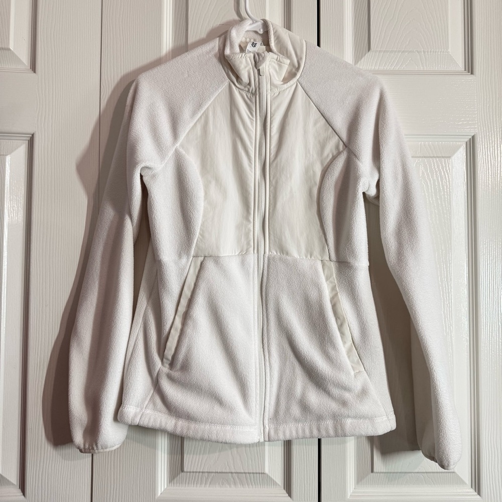 All in Motion Women's Polartec Fleece Jacket in white XS
